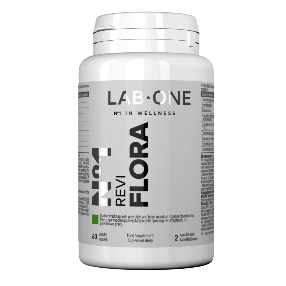 LAB ONE - N°1 Revi FLORA - 60 kapsułek